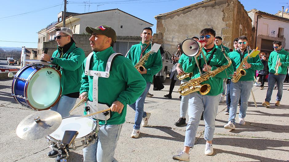 Imagen Los quintos hacen pueblo en Grañén