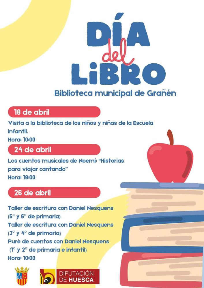 Imagen Cuentacuentos y talleres de escritura en la biblioteca de Grañén