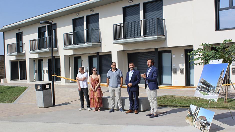 Imagen Grañén inaugura una nueva promoción de viviendas junto a la iglesia de Santiago