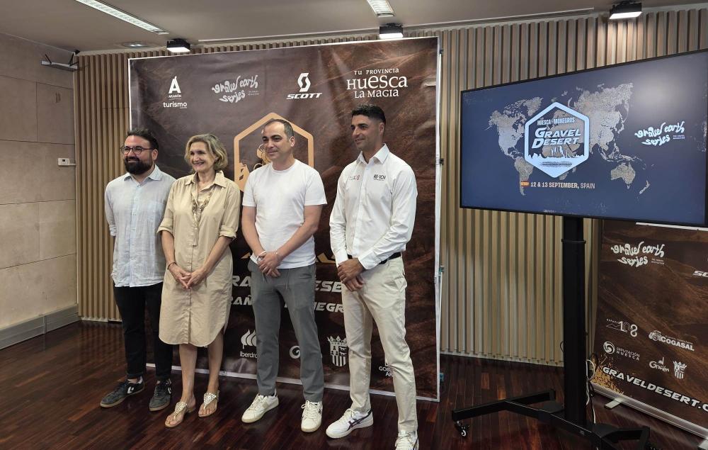 Imagen Grañén estrena la Gravel Desert y coloca a Los Monegros en el circuito internacional