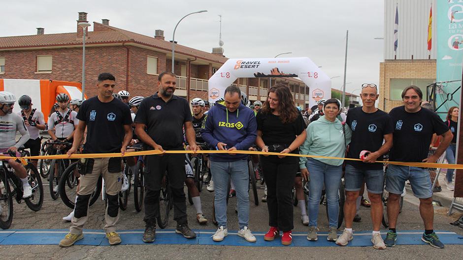 Imagen Grañén estrena con cerca de 200 ciclistas su Gravel Desert