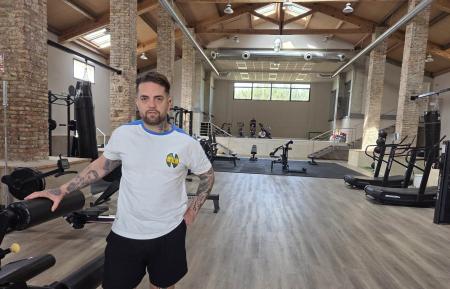 Imagen Raúl Tello, nuevo monitor de sala del gimnasio municipal de Grañén