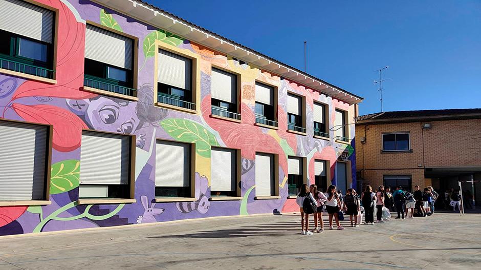 Imagen El colegio de Grañén participa en un proyecto educativo nacional que promueve una vida saludable y sostenible