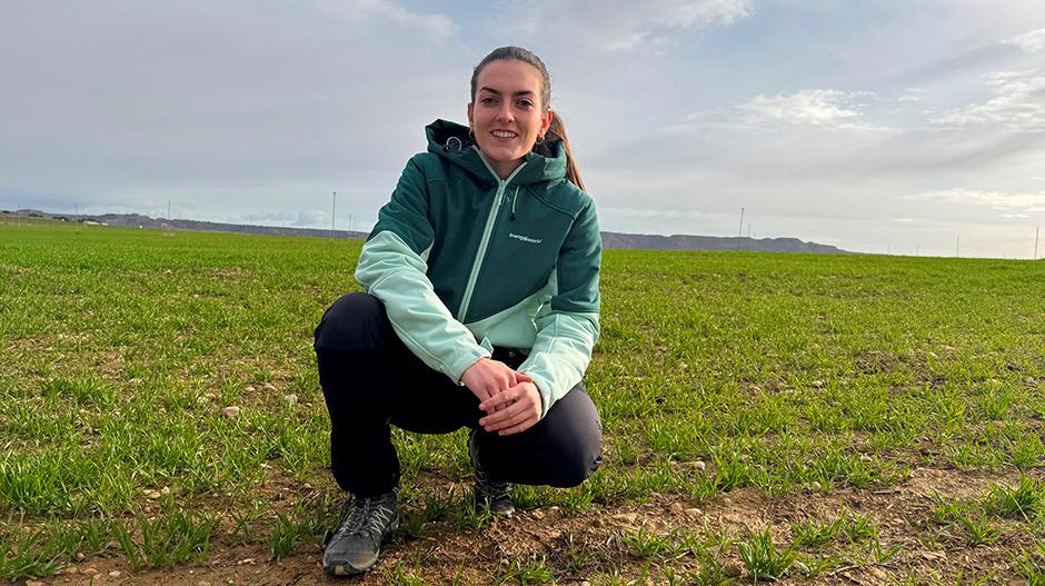 Imagen Ana Sanz, ingeniera agrónoma: «Quedarse es aportar a tu tierra»