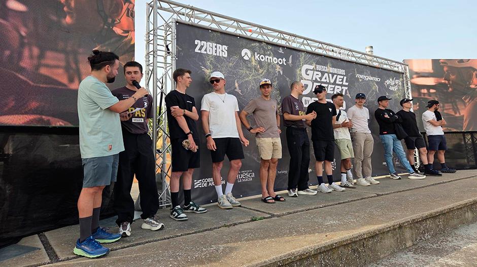 Imagen Grañén ya late al ritmo de la Gravel Desert