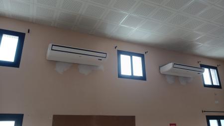 Imagen El salón social de Montesusín mejora su climatización con una inversión...