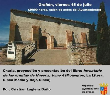 Imagen Presentación del libro "Inventario de las ermitas de Huesca"